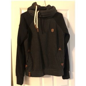 Naketano cowl neck sweatshirt